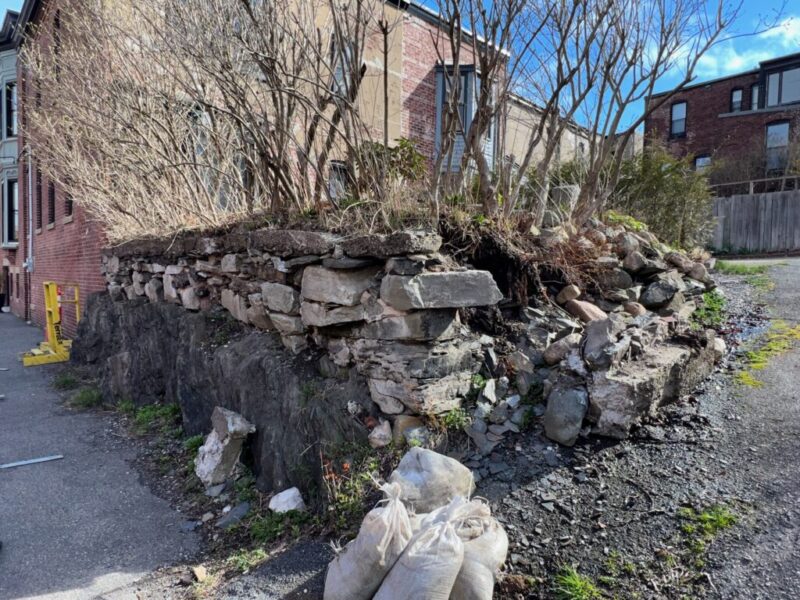 Retaining Walls - 04 before Retaining Walls - 04 before